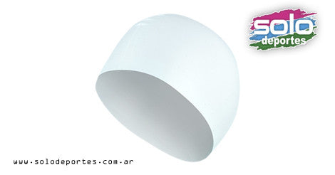 Gorro De Natacion Ez Life Silicona Blanco