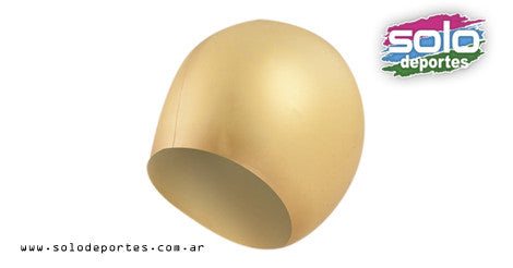 Gorro De Natacion Ez Life Silicona Dorado