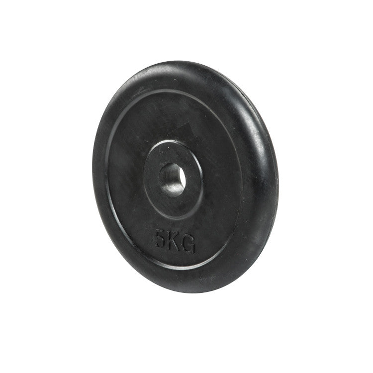 Disco Recubierto En Goma 5 KG Atletic