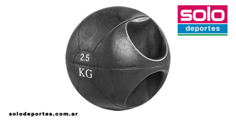 Pelota Medicine 2.5 KG Negra Atletic