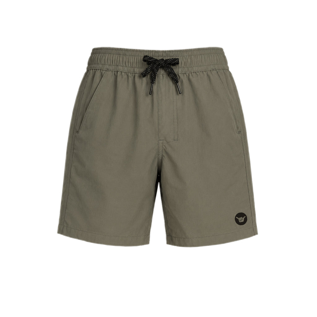 Short De Baño Hang Loose Curitiba Niño Marron