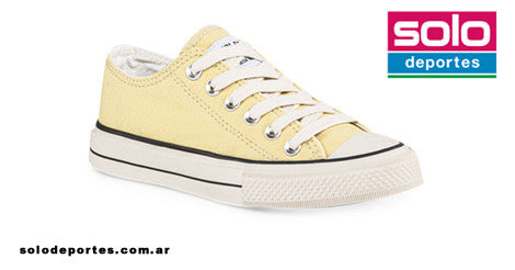Zapatilla John Foos Flashback Mujer Amarilla