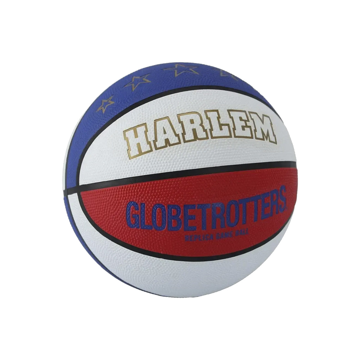 Pelota De Basquet Spalding Globetrotters Numero 7 Blanca