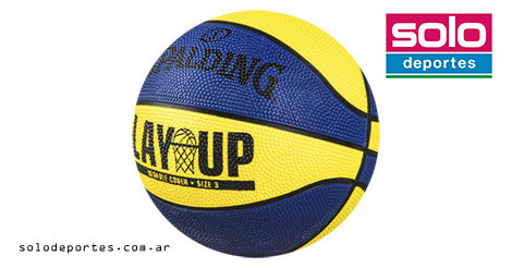 Pelota De Basquet Spalding Lay Up Numero 3 Azul