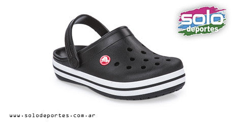Zueco Crocs Crocband Niño Negro