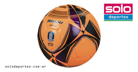 Pelota De Futsal Nassau Tuji Numero 4 Naranja