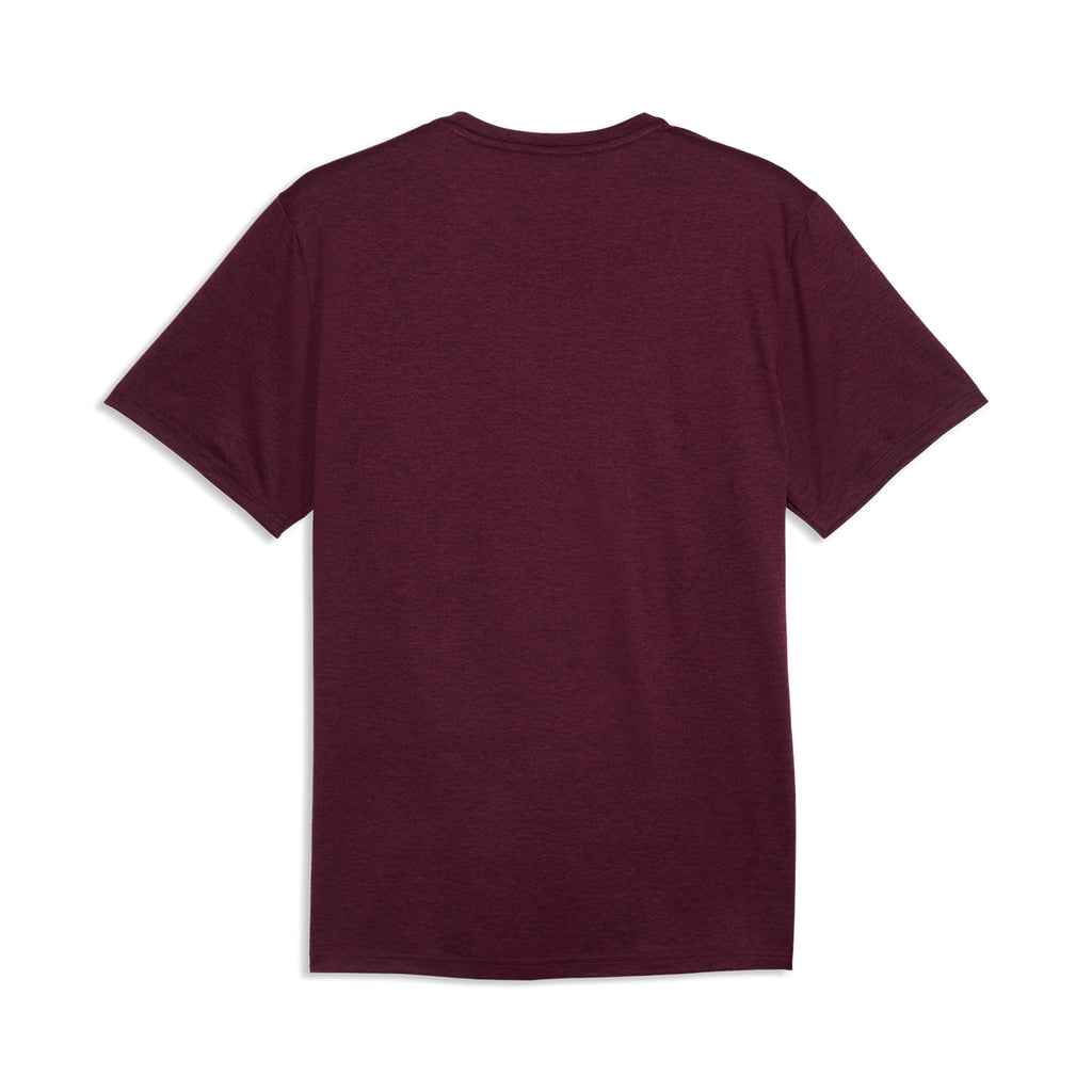Remera Puma De Entrenamiento Essentials Heat Bordo