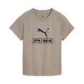Remera Puma Sport Graphic Mujer Beige