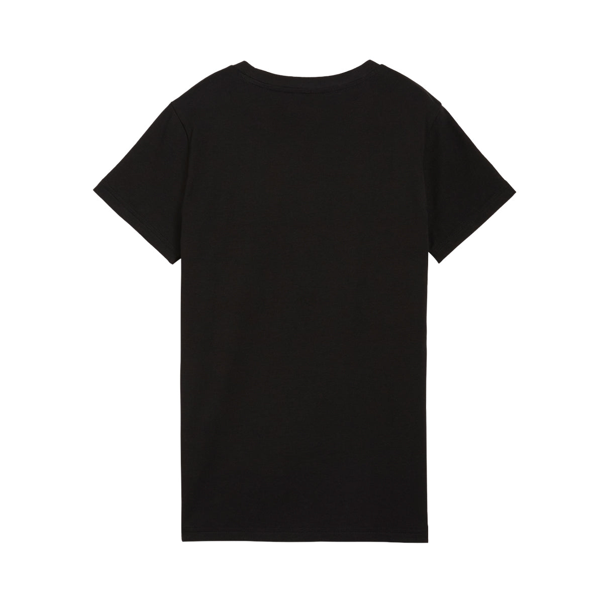 Remera Puma Essentials Script Mujer Negra