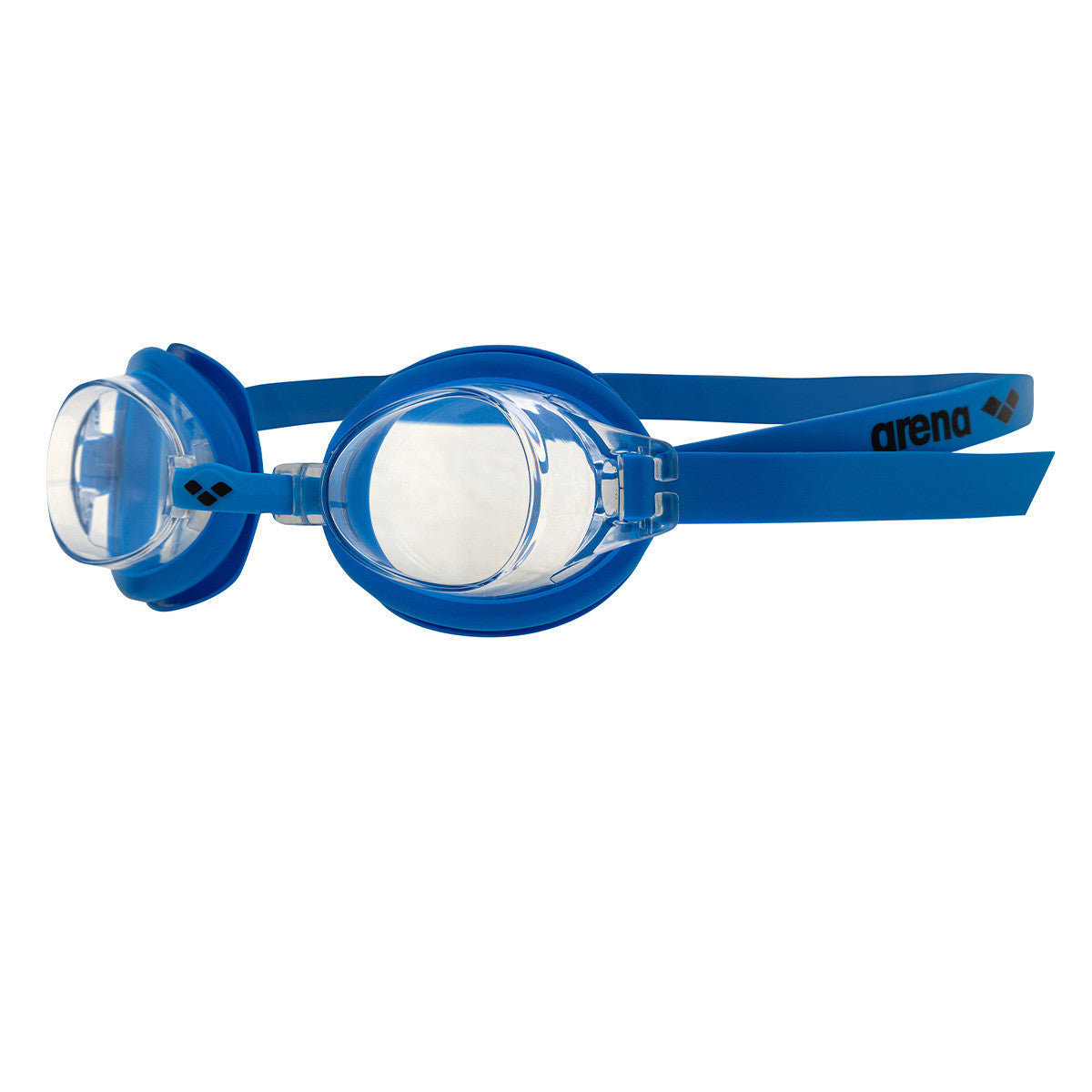 Antiparras + Gorro De Natacion Arena Pool Niño Niña Azul