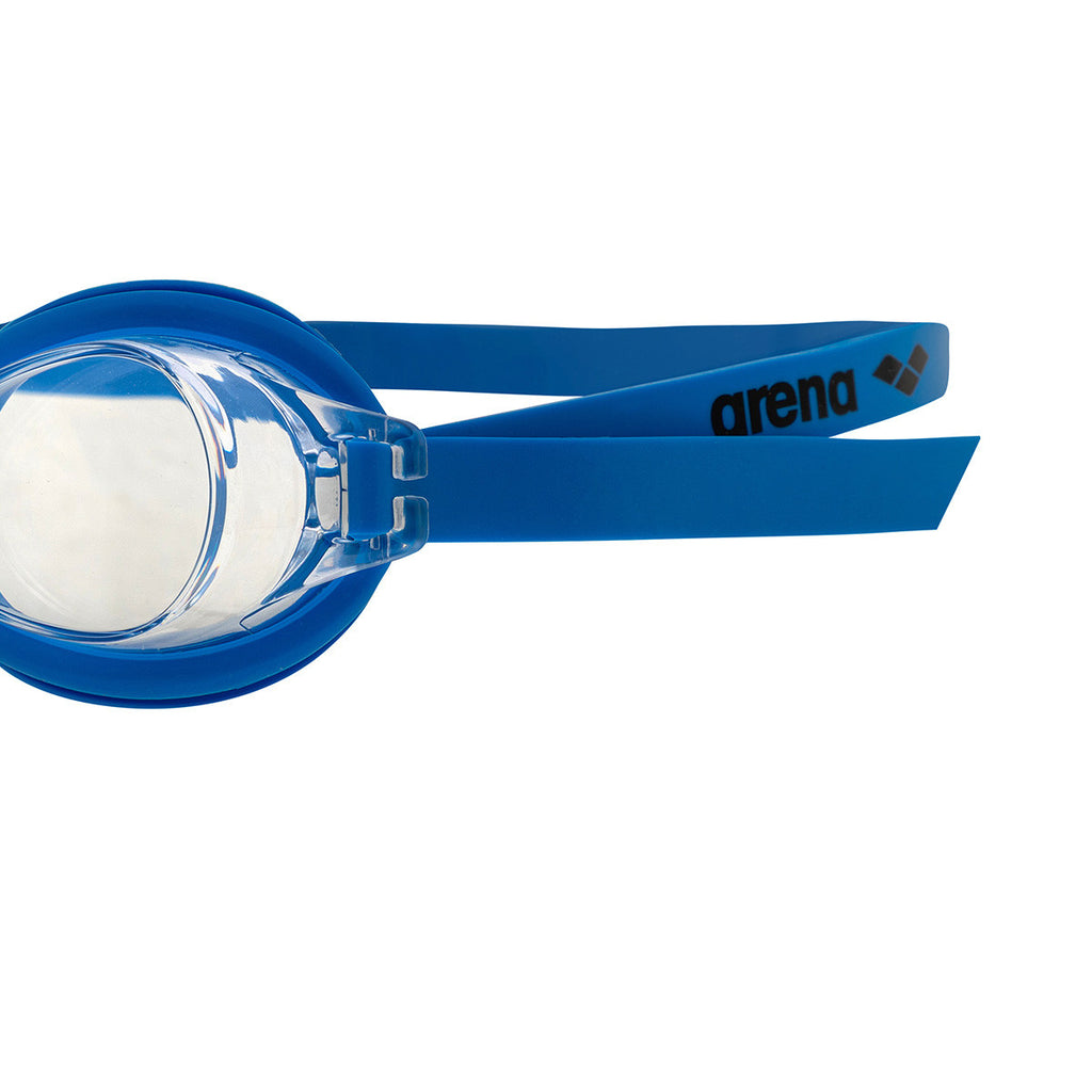 Antiparras + Gorro De Natacion Arena Pool Niño Niña Azul