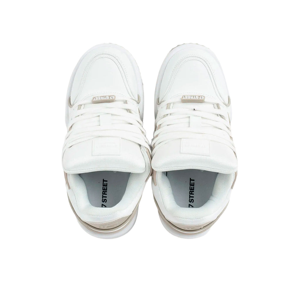 Zapatillas 47 Street Awake Mujer Blanca