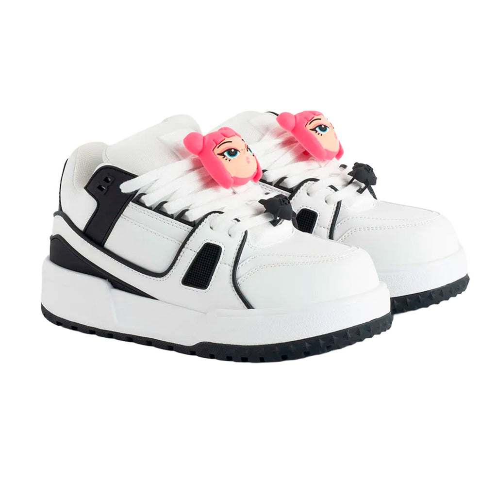 Zapatillas 47 Street Awake Atax Mujer Blanca