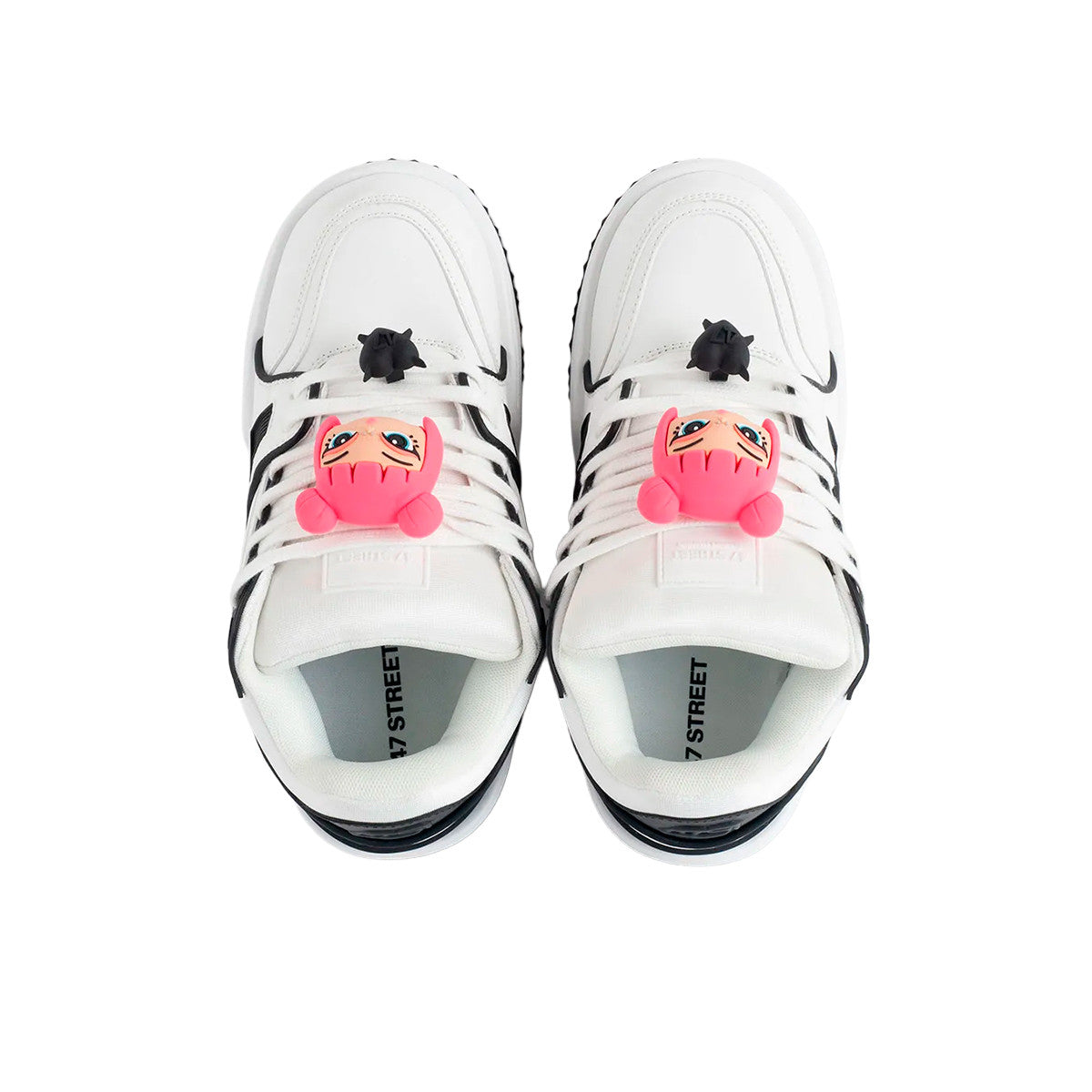 Zapatillas 47 Street Awake Atax Mujer Blanca