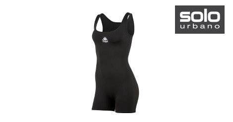 Body Kappa Authentic Vectra Mujer Negro