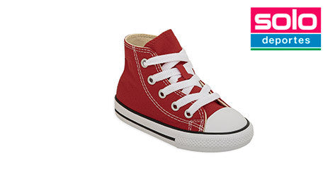 Botas Converse Chuck Taylor All Star Hi Bebe Roja