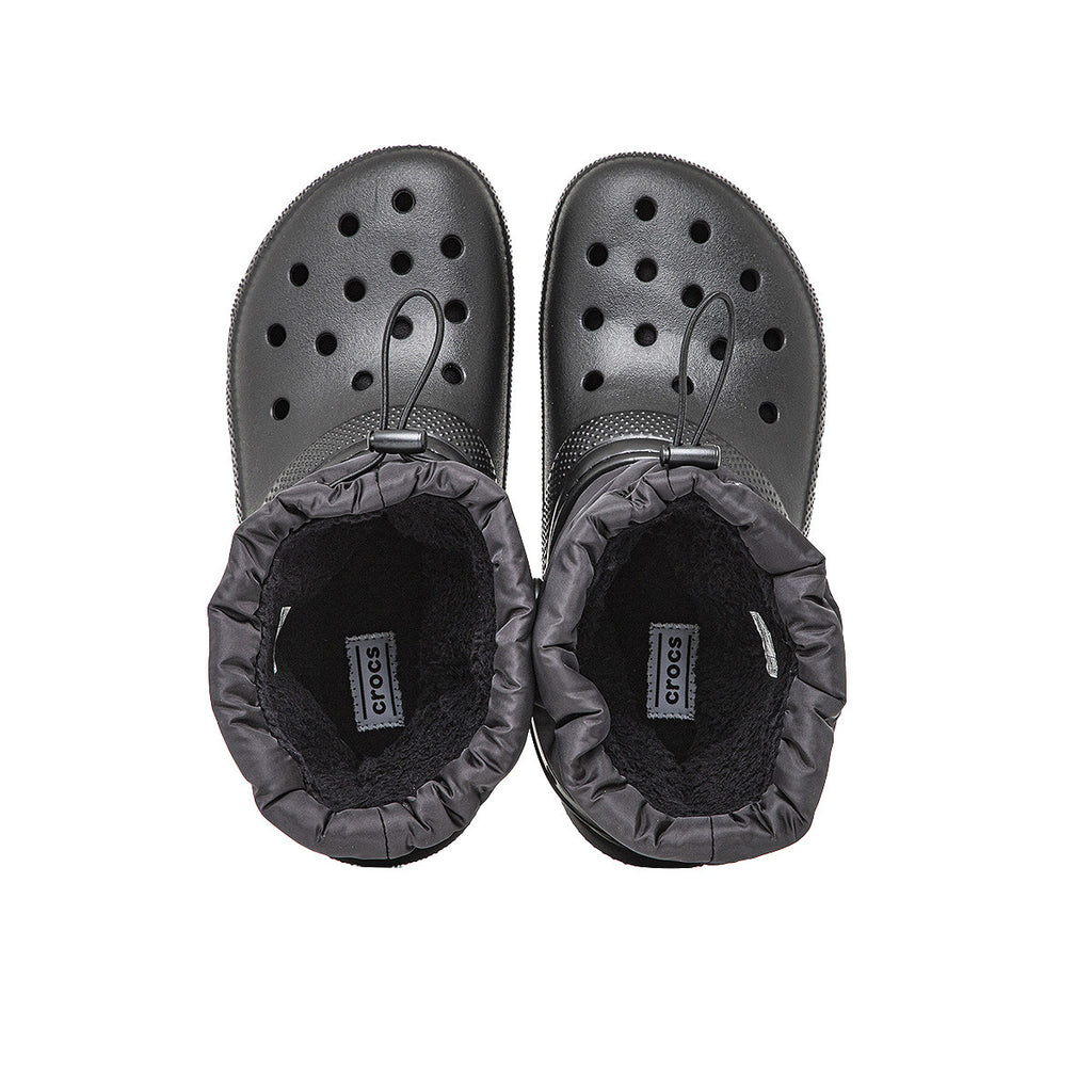 Botas Crocs Classic Lined Neo Puff Mujer Negra