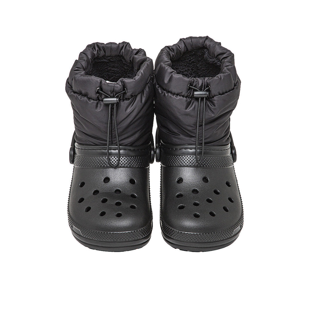Botas Crocs Classic Lined Neo Puff Mujer Negra
