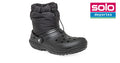 Botas Crocs Classic Lined Neo Puff Mujer Negra