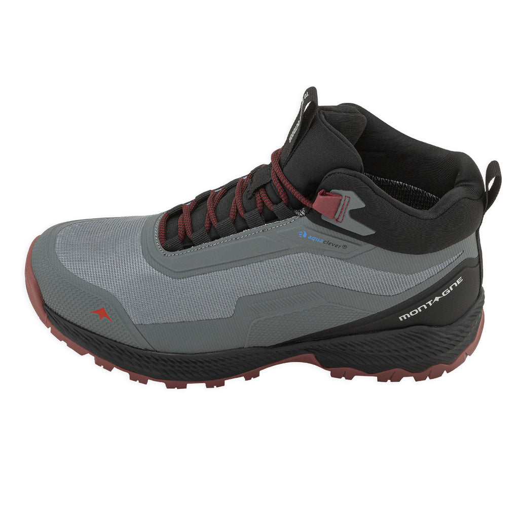 Botas De Trekking Montagne Lander Gris