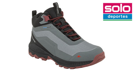 Botas De Trekking Montagne Lander Gris