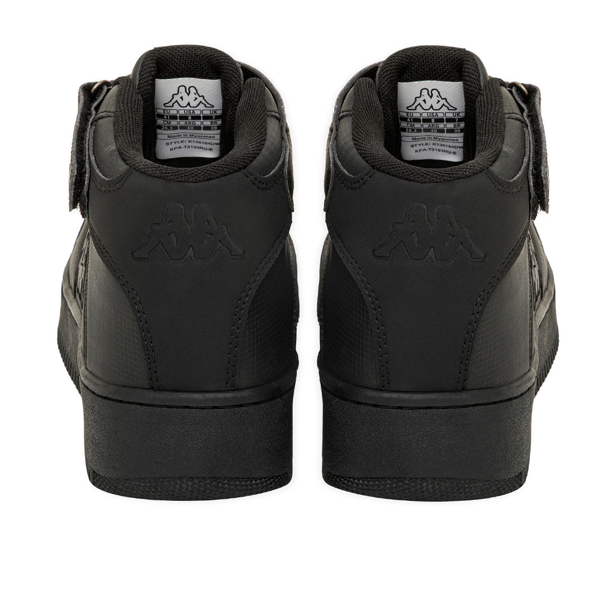 Botas Kappa Logo Maserta Negra
