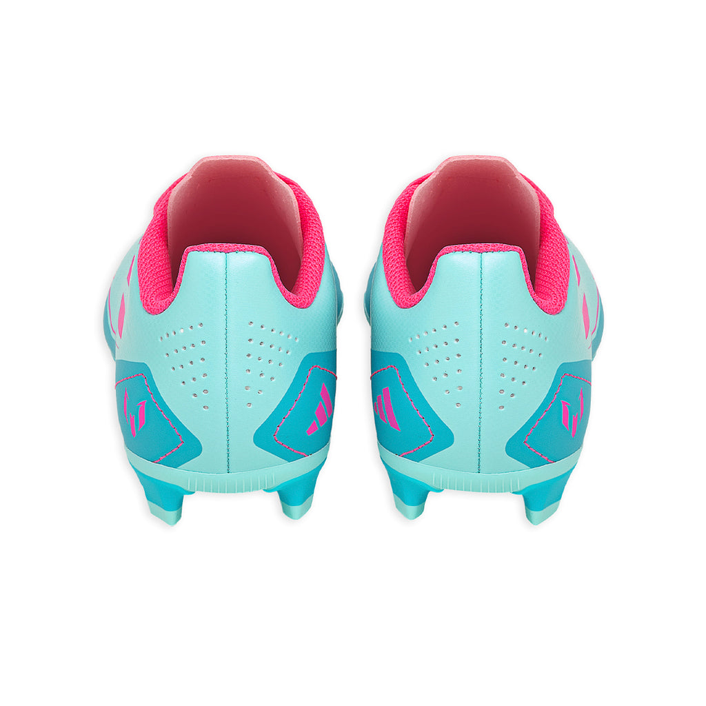 Botines De Futbol Adidas F50 Club FG/MG Messi Niño Niña Turquesa