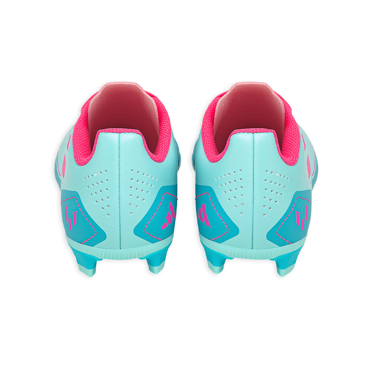 Botines De Futbol Adidas F50 Club FG/MG Messi Niño Niña Turquesa