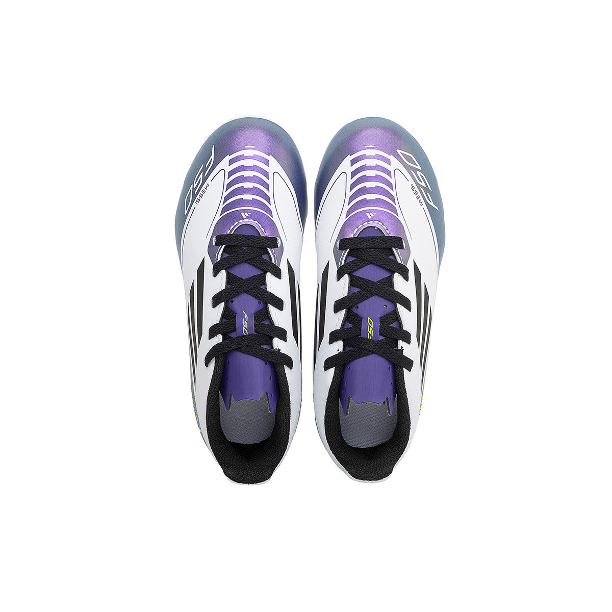 Botines De Futbol Adidas F50 Club Messi FXG Niño Niña Blanco