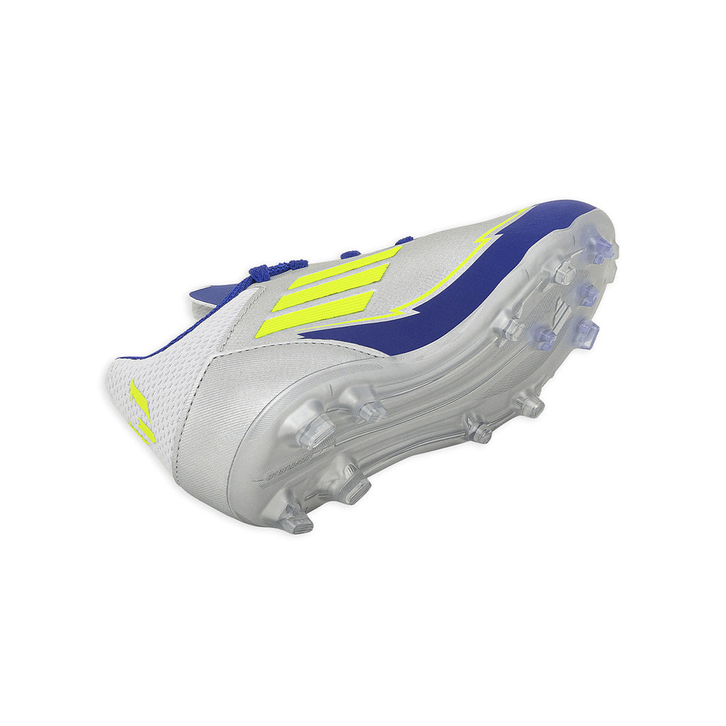 Botines De Futbol Adidas F50 League Messi FG/MG Niño Niña Plateado