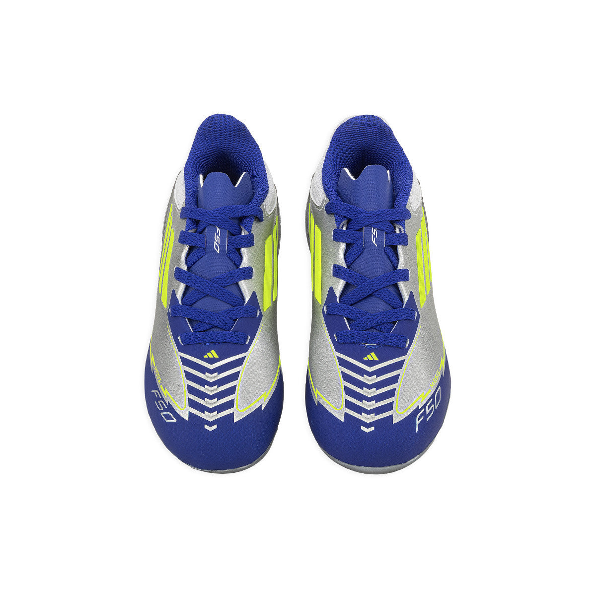 Botines De Futbol Adidas F50 League Messi FG/MG Niño Niña Plateado