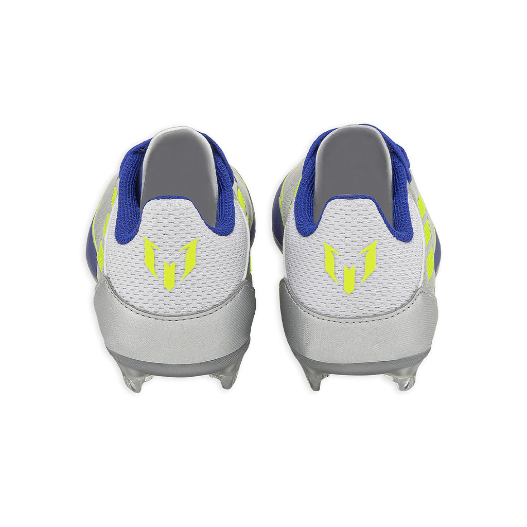 Botines De Futbol Adidas F50 League Messi FG/MG Niño Niña Plateado