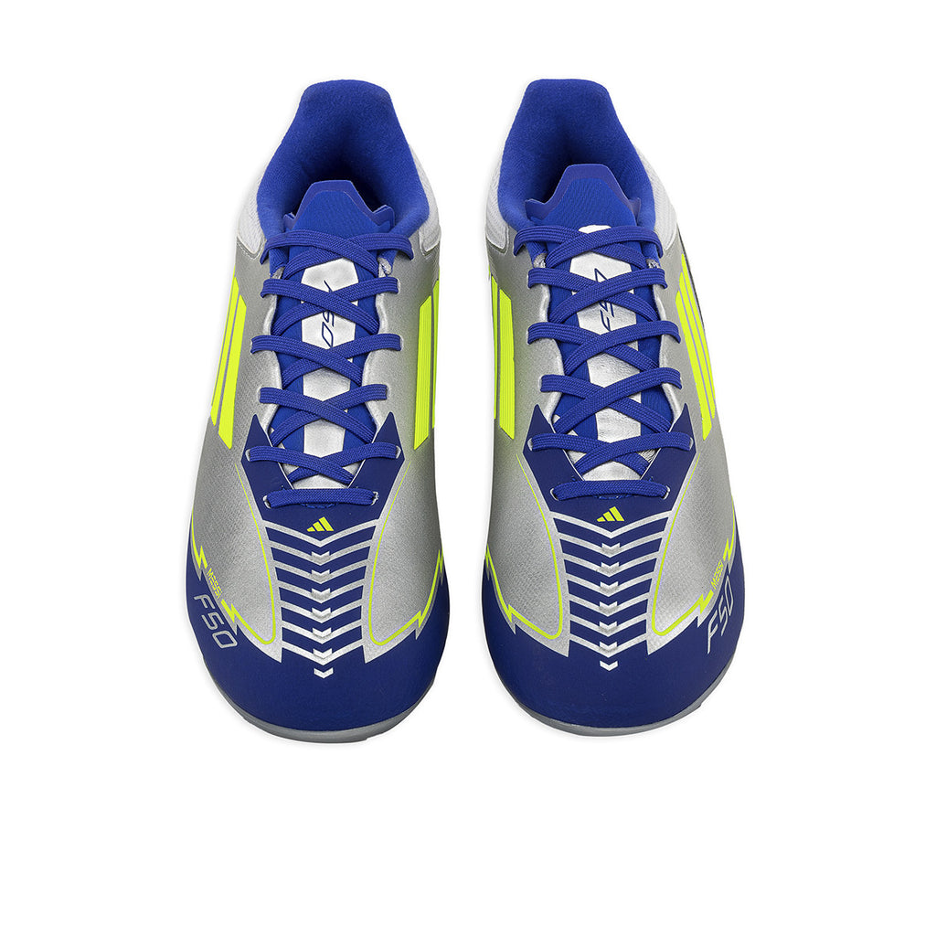 Botines De Futbol Adidas F50 League Messi FG/MG Plateado