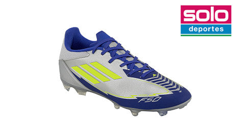 Botines De Futbol Adidas F50 League Messi FG/MG Plateado