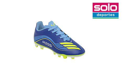 Botines De Futbol Adidas Messi Club FG/MG Niño Niña Azul
