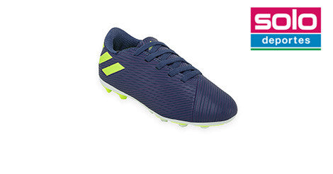 Botines De Futbol Adidas Nemeziz Messi 19.4 FG Niño Violeta