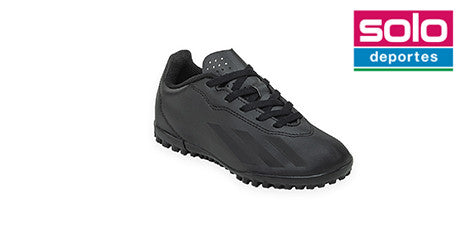 Botines De Futbol Adidas X Crazyfast. 4 TF Niño Niña Negro