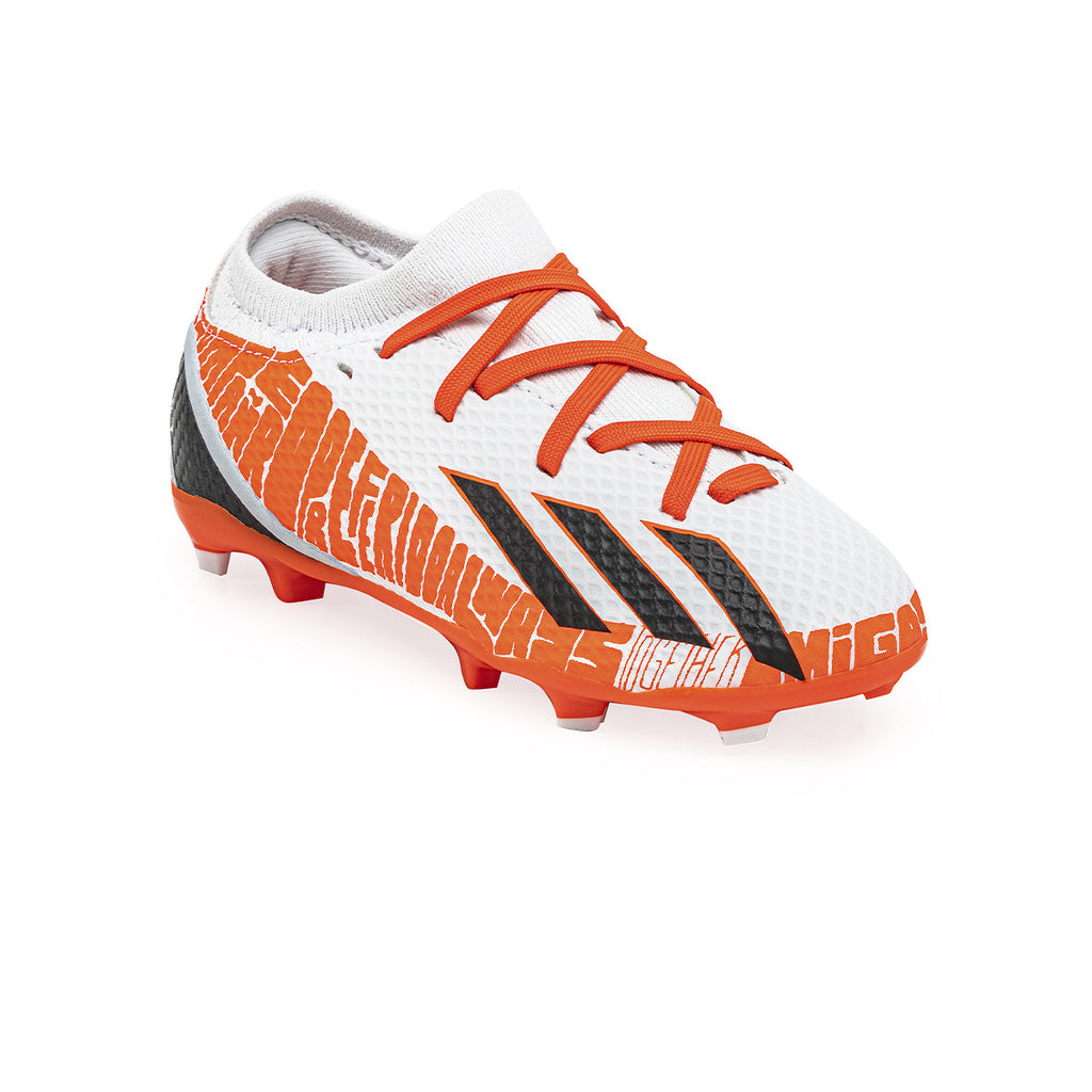 Botines De Futbol Adidas X Speedportal Messi. 3 FG Niño Niña Blanco