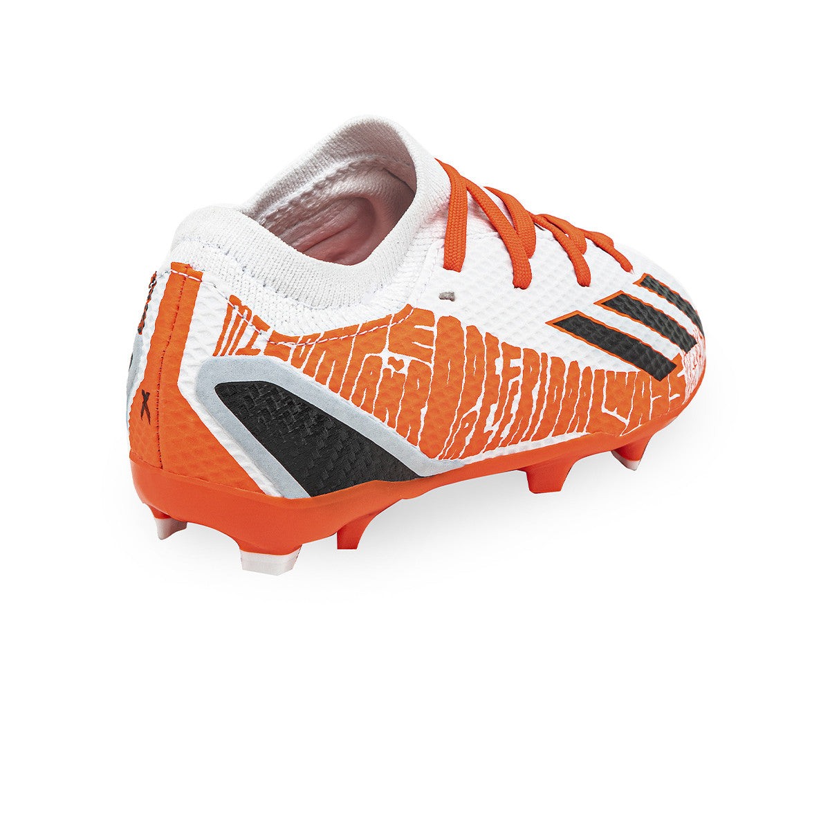Botines De Futbol Adidas X Speedportal Messi. 3 FG Niño Niña Blanco