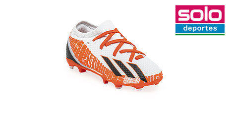 Botines De Futbol Adidas X Speedportal Messi. 3 FG Niño Niña Blanco
