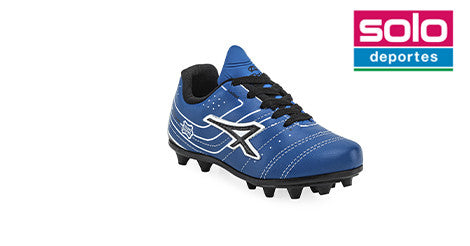 Botines De Futbol Athix Cloud FG NIño NIña Azul