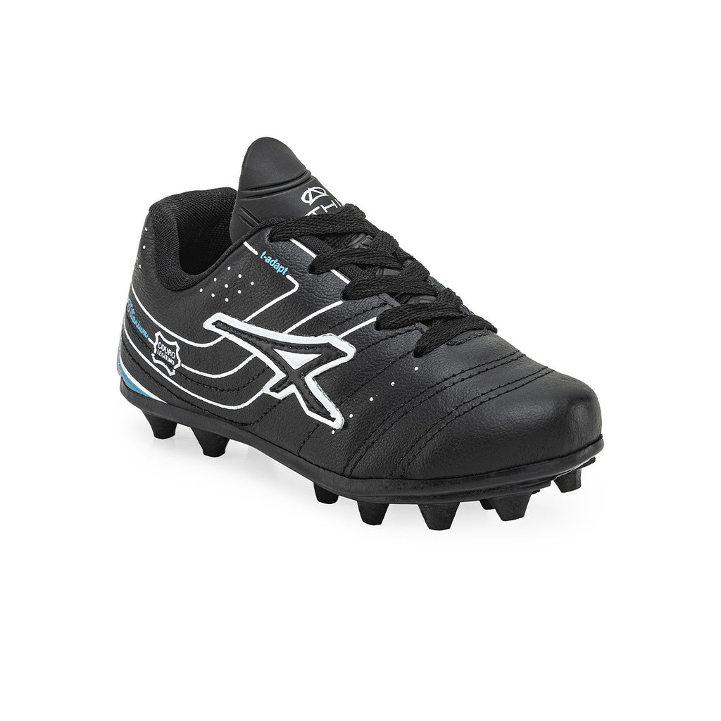 Botines De Futbol Athix Cloud FG NIño NIña Negro