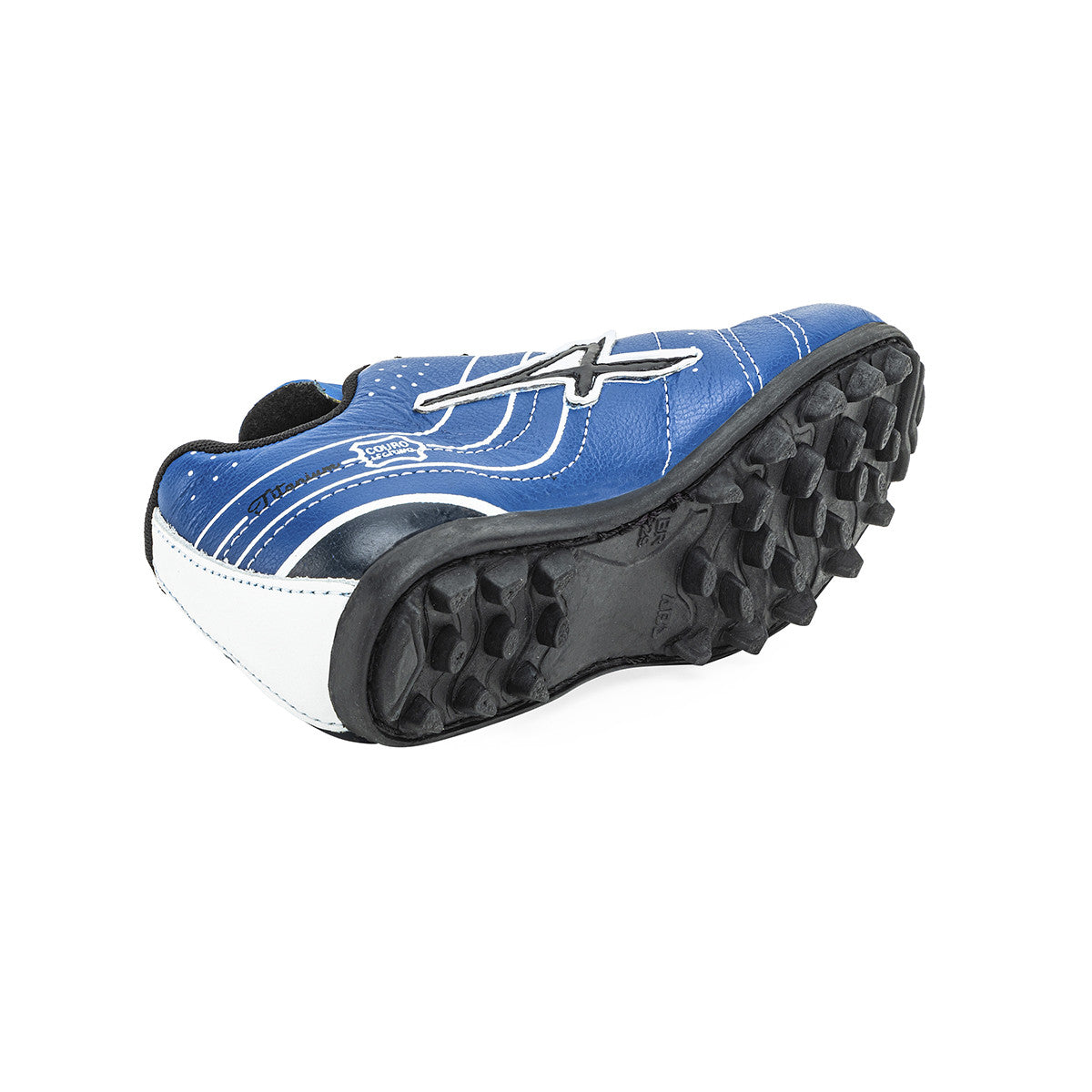 Botines De Futbol Athix Cloud Niño Niña Azul