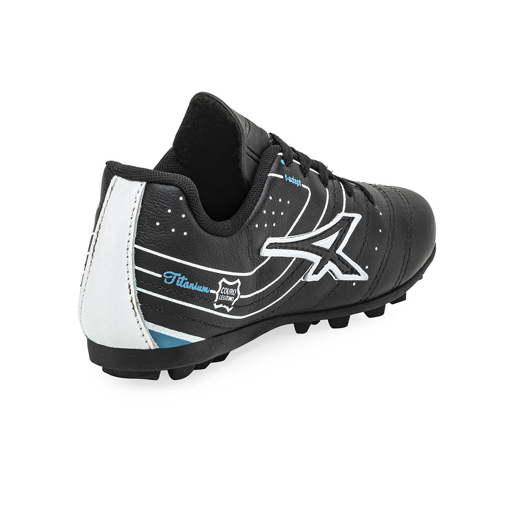 Botines De Futbol Athix Cloud TF Niño Niña Negro