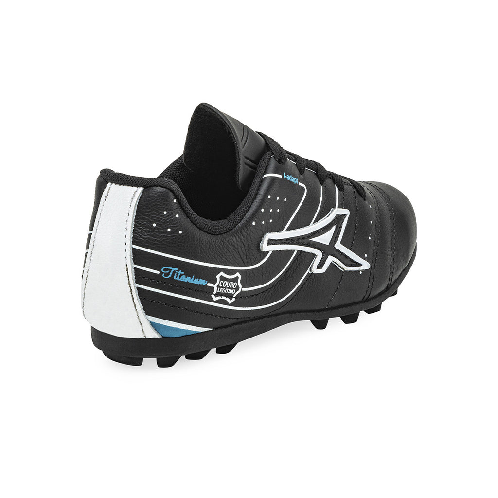 Botines De Futbol Athix Cloud TF Niño Niña Negro