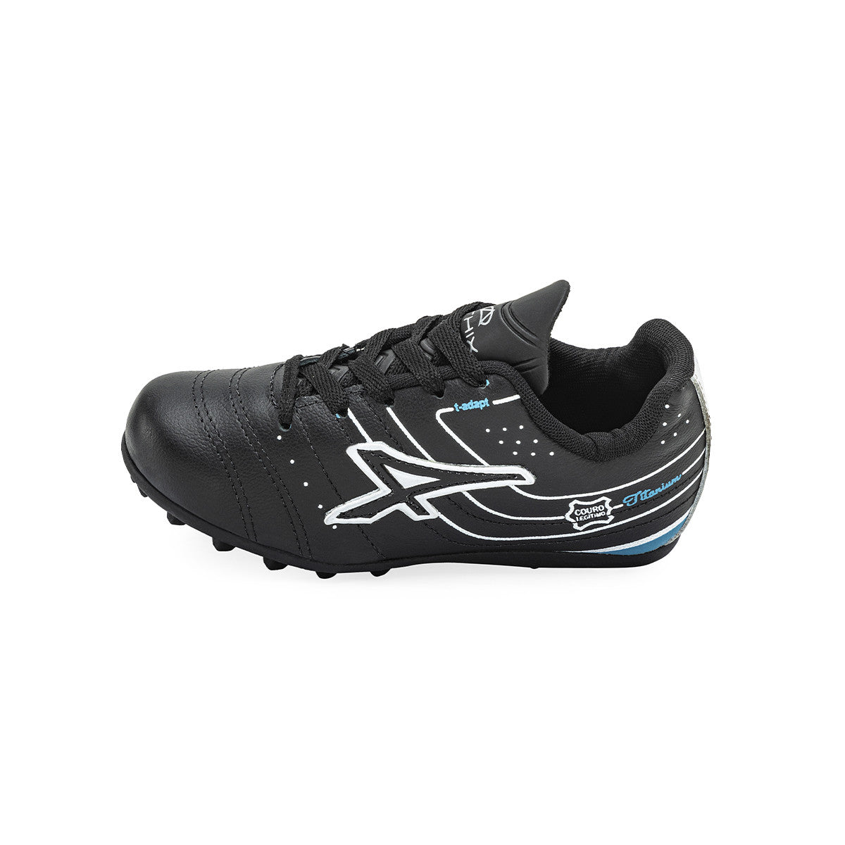 Botines De Futbol Athix Cloud TF Niño Niña Negro