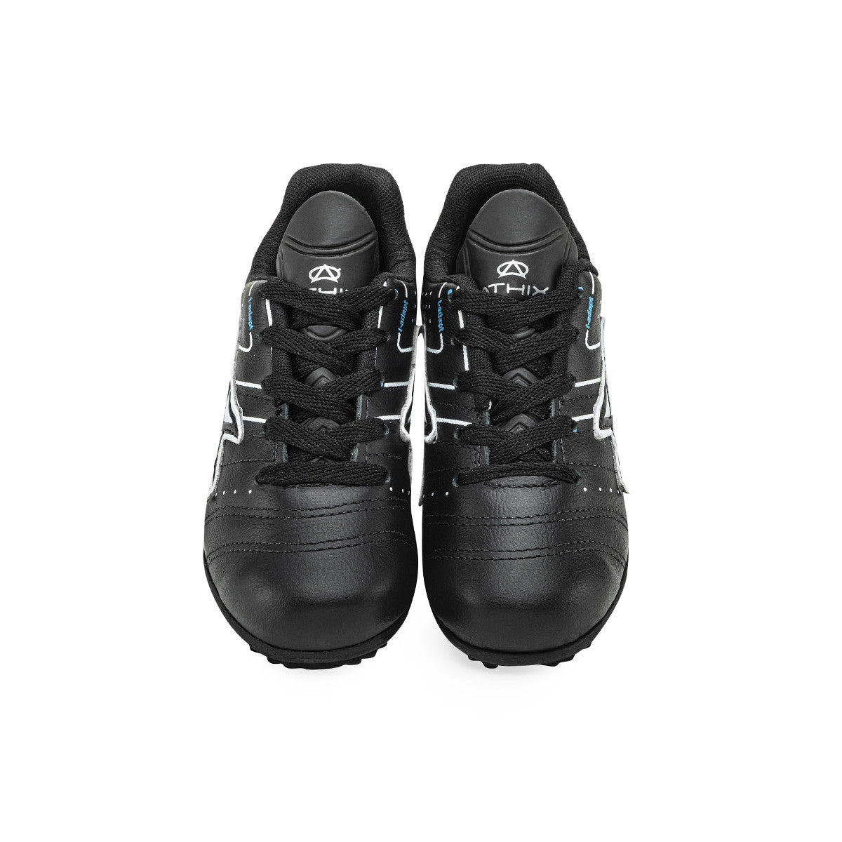 Botines De Futbol Athix Cloud TF Niño Niña Negro