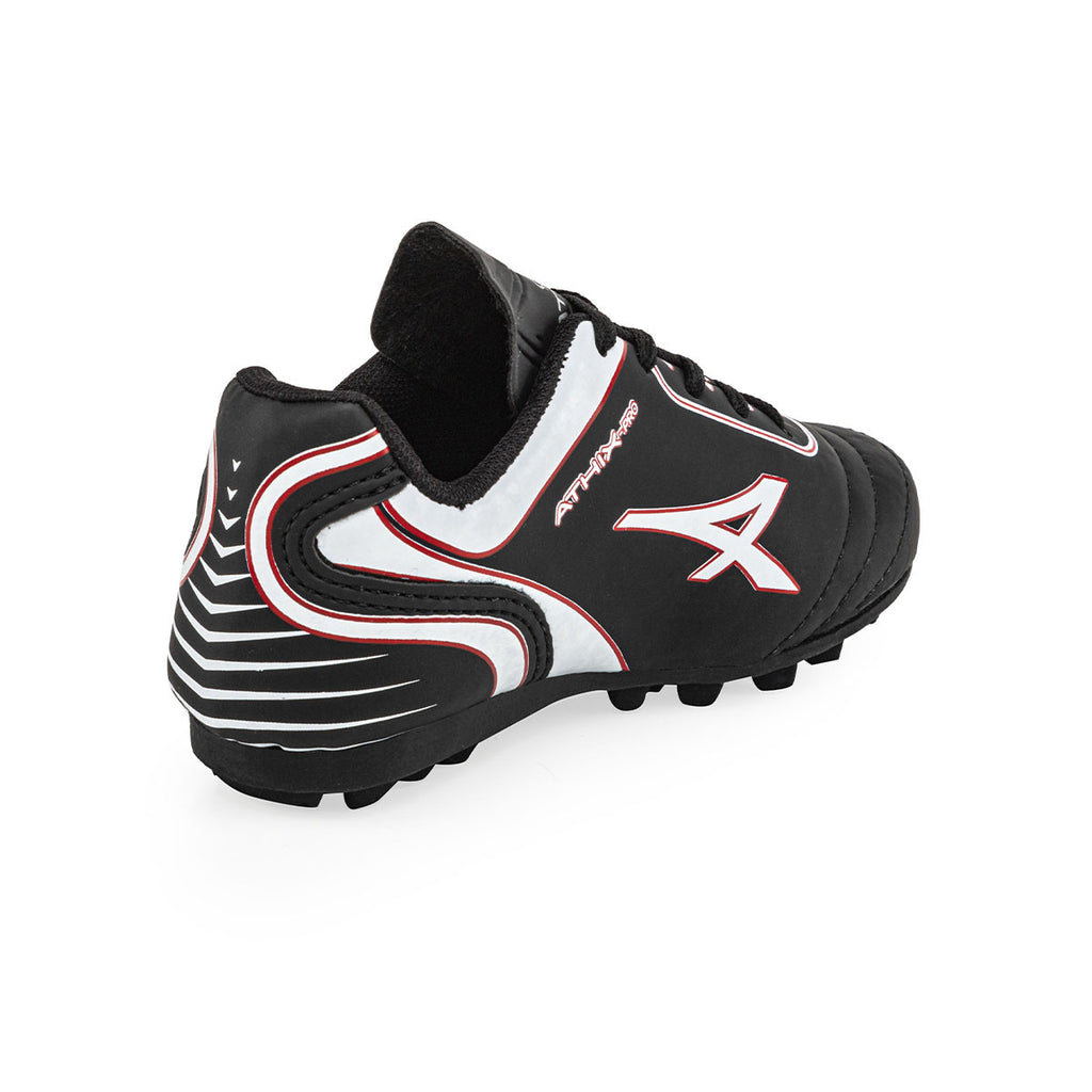 Botines De Futbol Athix Powerful Niño TF Negro
