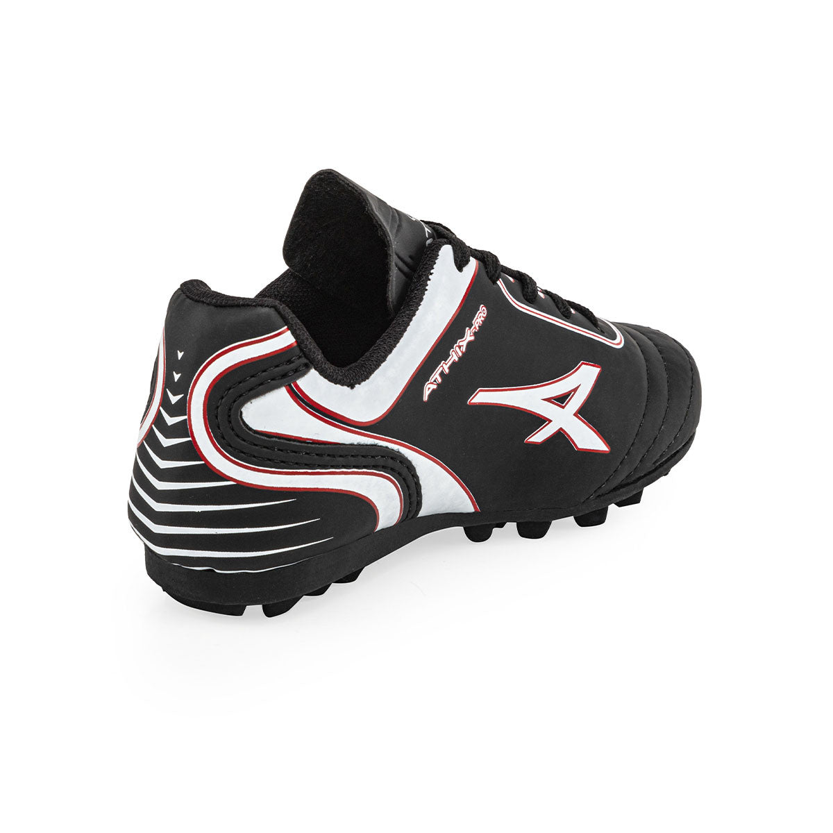 Botines De Futbol Athix Powerful Niño TF Negro