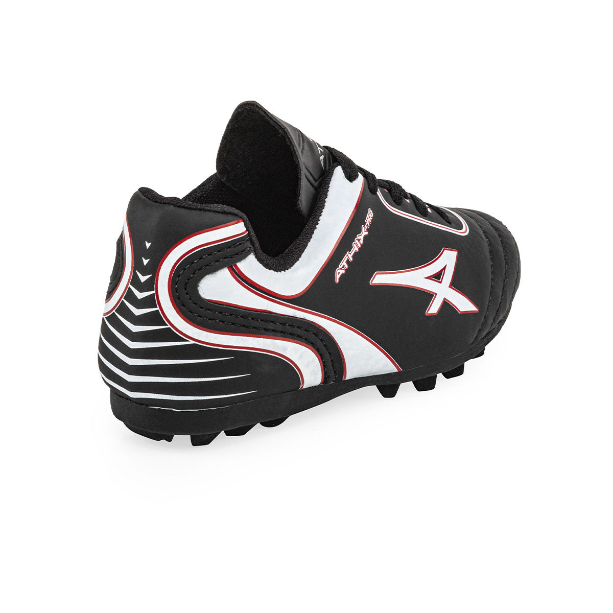 Botines De Futbol Athix Powerful Niño TF Negro